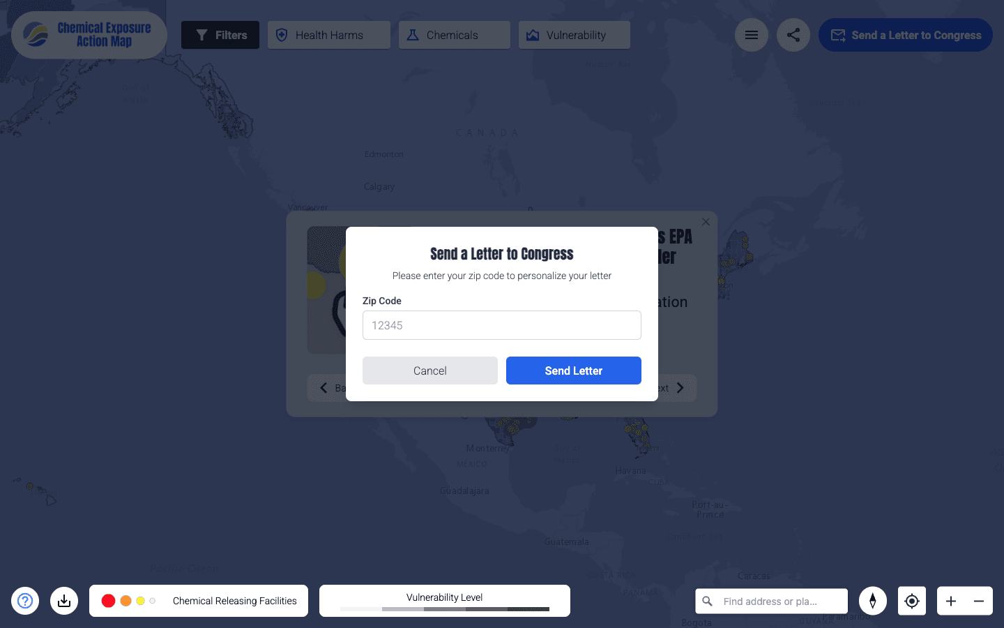 Send a Letter to Congress