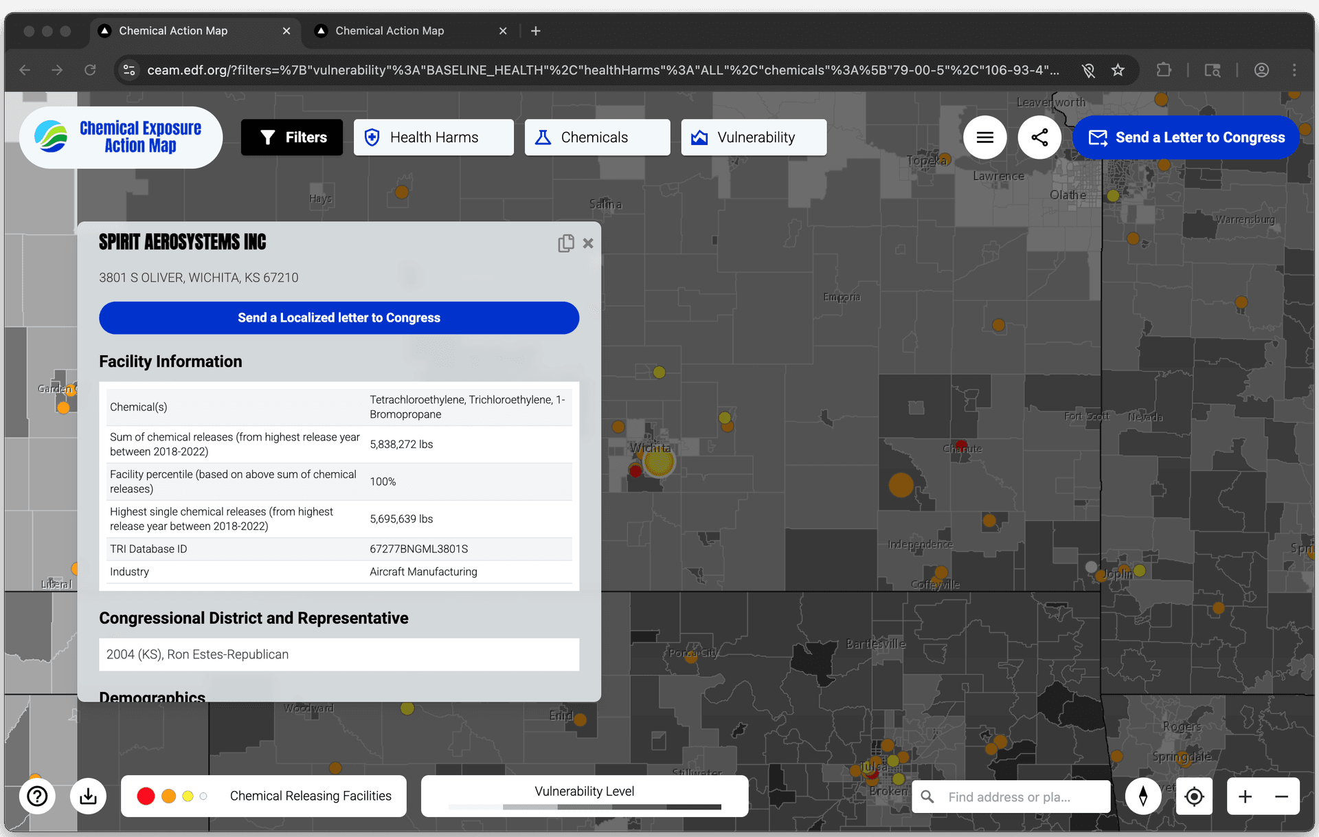 Facility Detail Modal